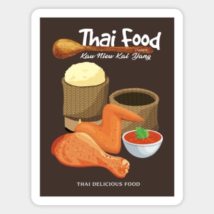 Thai Delicious Street Food Magnet